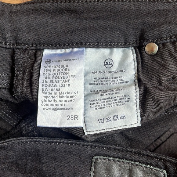 Adriano goldschmied the Farrah skinny high rise jeans size 28r - Picture 5 of 9